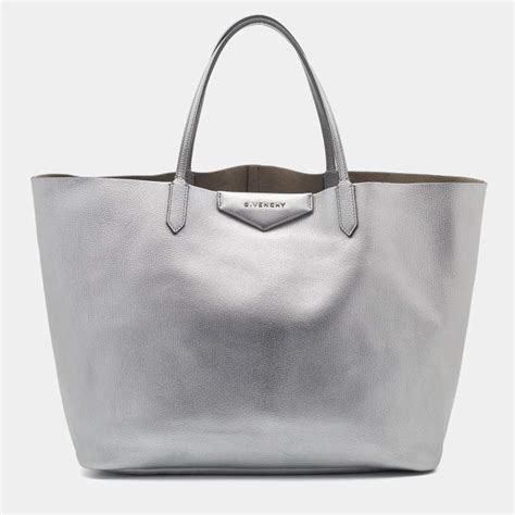 givenchy silver antigona|givenchy antigona shopper.